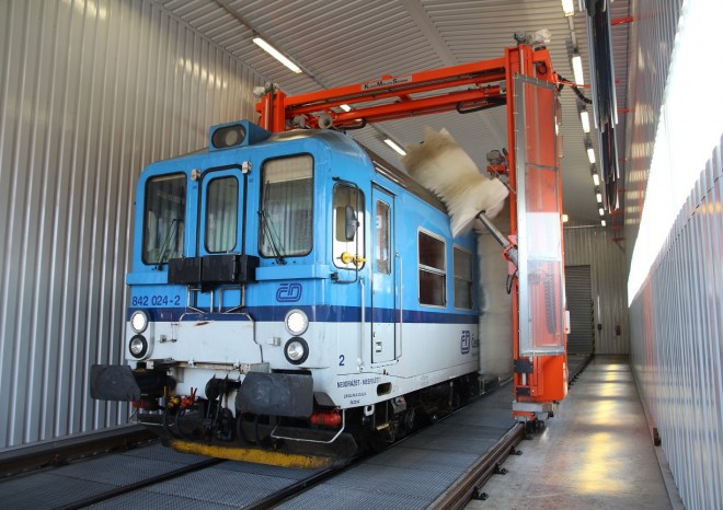 České dráhy investují do nové myčky vlaků v Bohumíně