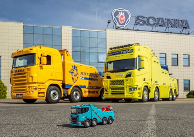​Společnost Autotyp H+S rozšířila flotilu o odtahový a vyprošťovací speciál Scania