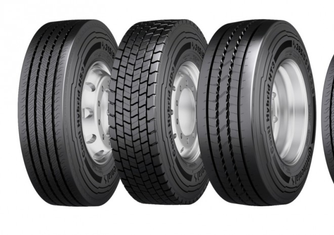 ​Nová návěsová pneumatika doplňuje řadu Conti Hybrid