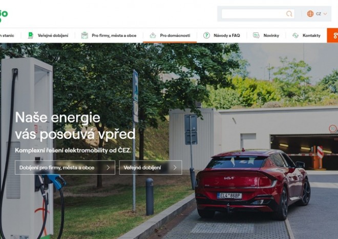 ​Společnost ČEZ představila virtuálního průvodce pro veřejné i firemní dobíjení elektroaut